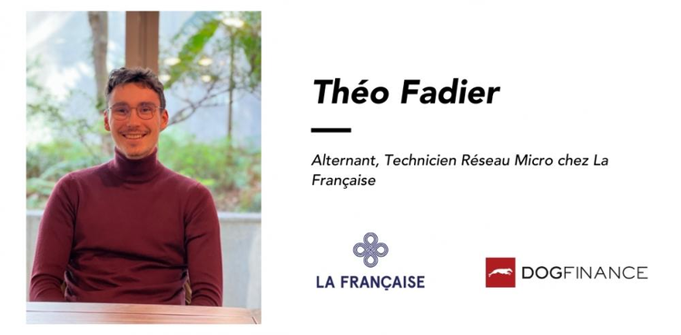 cover du contenu Interview de Théo Fadier, Alternant Technicien Réseau Micro chez La Française