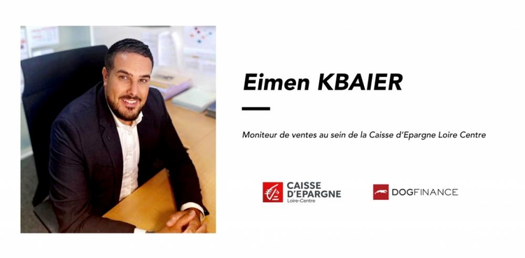 cover du contenu Interview d’Eimen KBAIER, Moniteur de ventes au sein de la Caisse d’Epargne Loire Centre