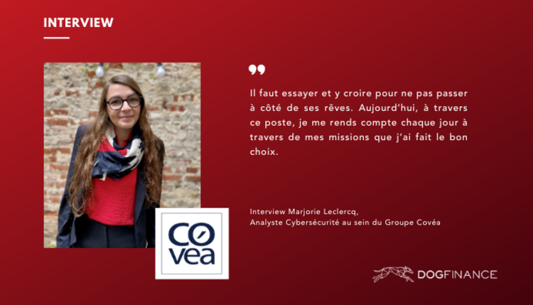 cover du contenu Interview Marjorie Leclercq, Analyste Cybersécurité au sein du Groupe Covéa