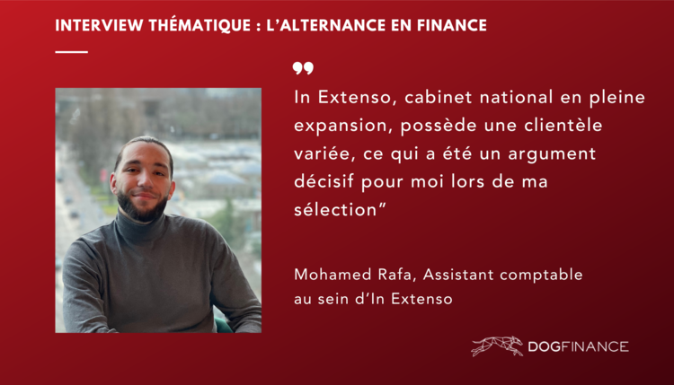 cover du contenu Interview Mohamed Rafa, assistant comptable à Strasbourg au sein d'In Extenso : "L'alternance en finance"