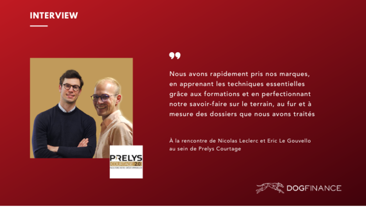 cover du contenu Interview Nicolas Leclerc et Eric Le Gouvello au sein de Prelys Courtage 
