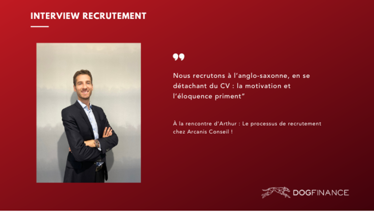 cover du contenu Interview recrutement d'Arthur LASTENNET au sein d'Arcanis conseil "Soyez vous-même, et épatez-nous !"