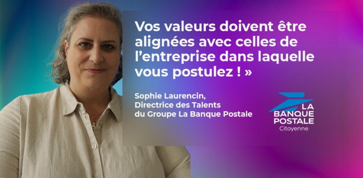 cover du contenu Interview : Sophie Laurencin, Directrice des Talents de La Banque Postale