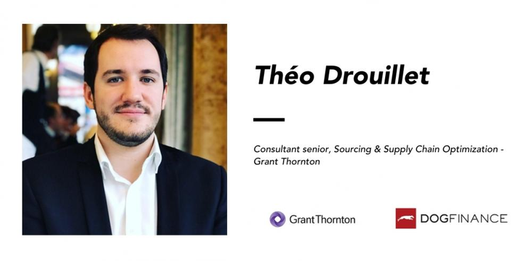 cover du contenu Interview Théo Drouillet, consultant senior, Sourcing & Supply Chain Optimization - Grant Thornton