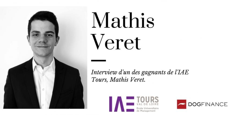 cover du contenu Interview d'un des gagnants de l'IAE Tours, Mathis Veret. 