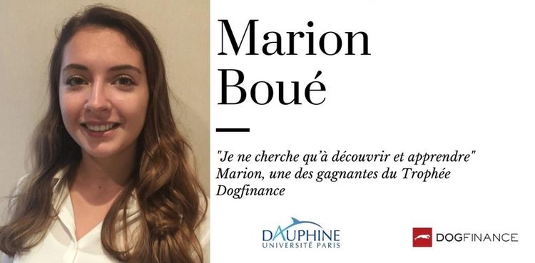 cover du contenu "Je ne cherche qu’à découvrir et apprendre" Marion, une des gagnantes du Trophée Dogfinance