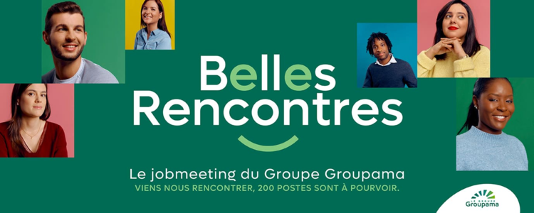 cover du contenu Jeudi 13 avril, c'est la date des Belles Rencontres du Groupe Groupama, notre jobmeeting parisien dédié aux alternances et premiers jobs IT ! 🤩