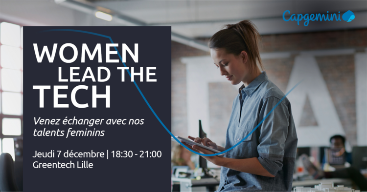 cover du contenu JOIN US : Women lead the tech à Lille