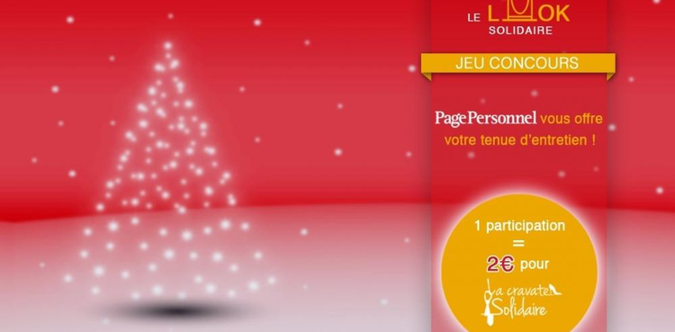 cover du contenu Jouez avec Page Personnel et Soutenez La Cravate Solidaire