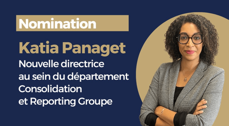 cover du contenu Katia Panaget nommée Directrice du pôle Consolidation et Reporting Groupe
