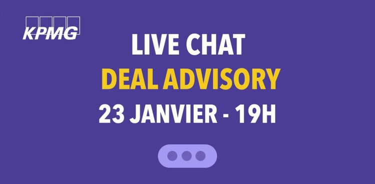 cover du contenu KPMG Live Chat Deal Advisory | 23.01.19