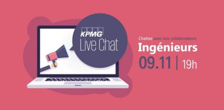 cover du contenu KPMG Live Chat Ingénieurs le 9 novembre !