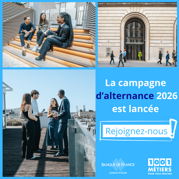 cover du contenu La Banque de France recrute 130 alternant(e)s !