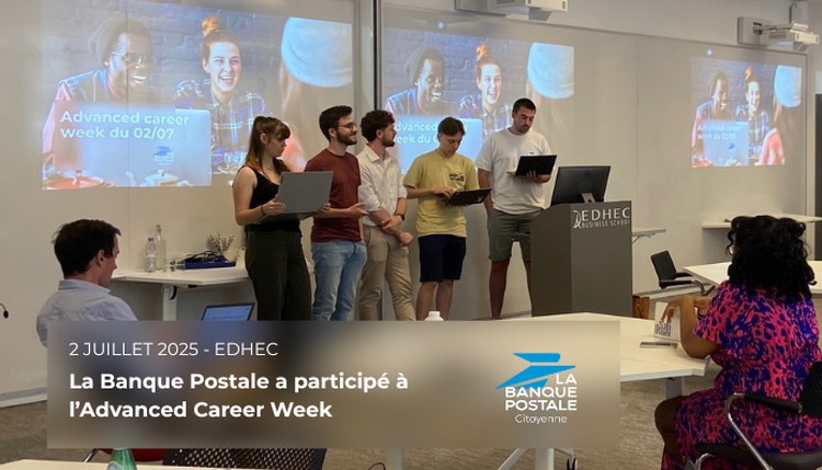 cover du contenu La Banque Postale a participé à la nouvelle édition de l’Advanced Career de L’EDHEC !