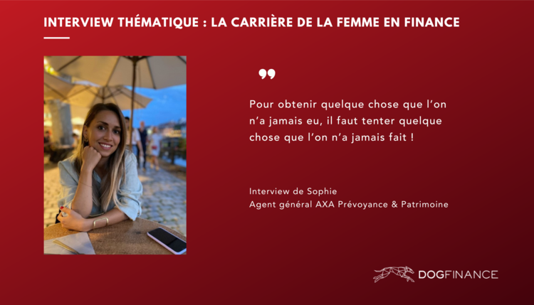 cover du contenu "La carrière de la femme en finance" : Interview de Sophie Agent général AXA Prévoyance & Patrimoine