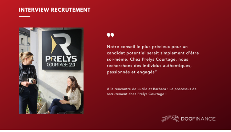 cover du contenu À la rencontre de Lucile et Barbara : Le processus de recrutement chez Prelys Courtage !