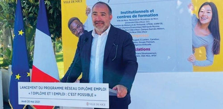 cover du contenu Lancement du projet "Réseau Dipôme Emploi" avec la ville de Nice