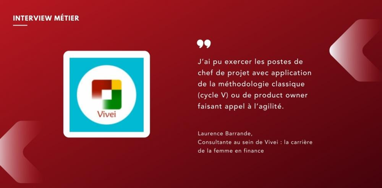 cover du contenu Laurence Barrande, Consultante au sein de Vivei : la carrière de la femme en finance