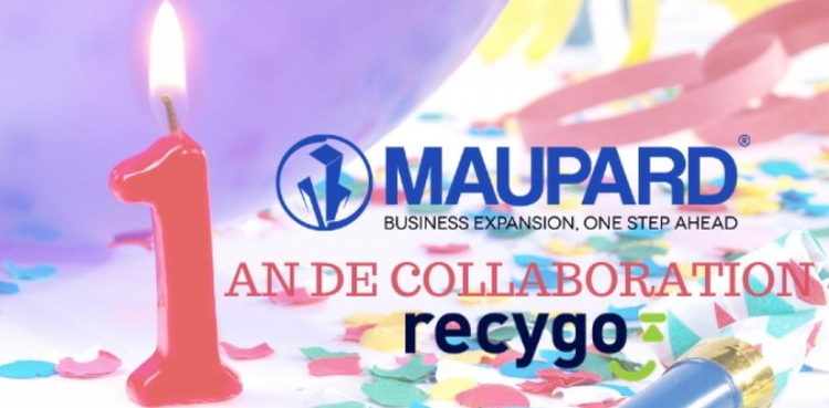 cover du contenu Le cabinet Maupard fête ses 1 an de collaboration avec Recygo