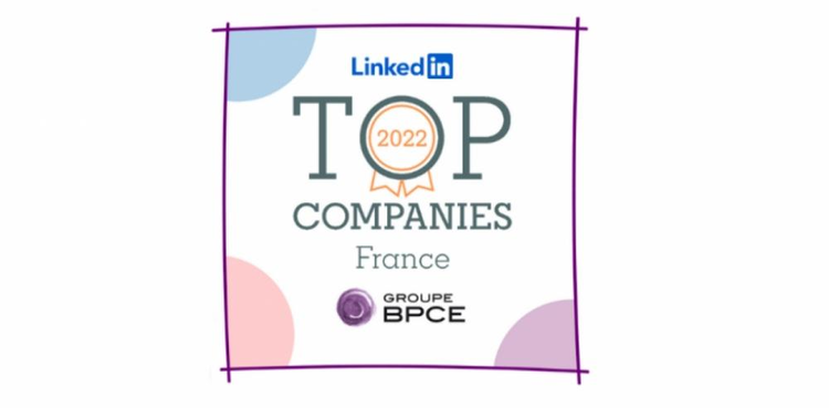 cover du contenu Le Groupe BPCE, 4ième du classement LinkedInTopCompanies 2022