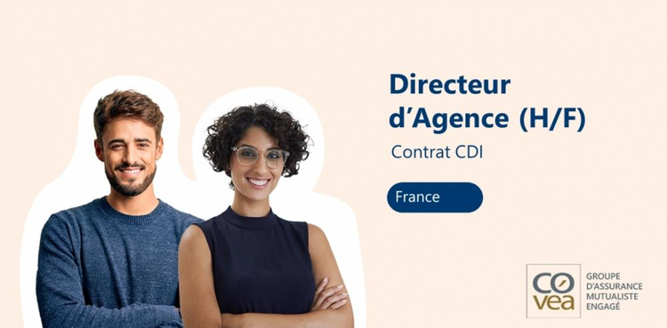 cover du contenu Le groupe Covéa (MAAF, MMA et GMF) recrute des Directeurs d'Agence (H/F)
