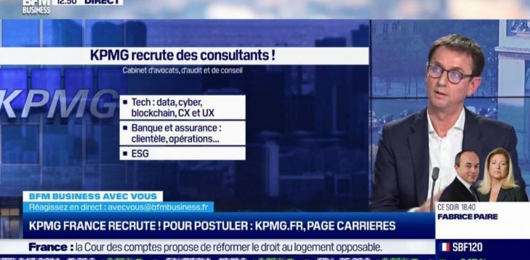 cover du contenu Le pôle Consulting de KPMG recrute 500 experts