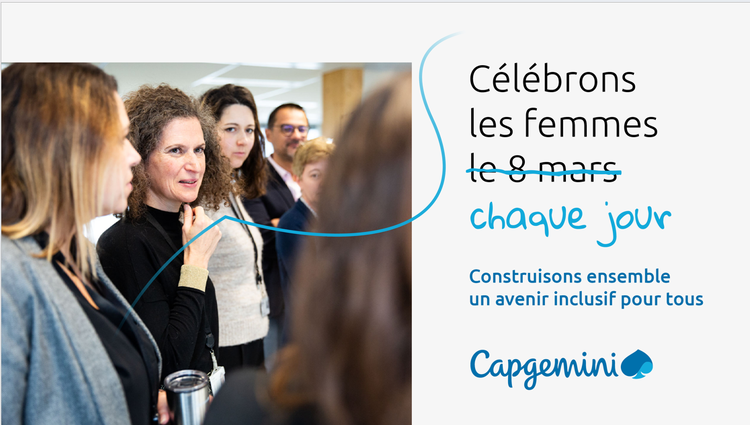 cover of content 💡 Le saviez-vous ? Chez Capgemini, l'égalité professionnelle est plus qu'un engagement, c'est une réalité.