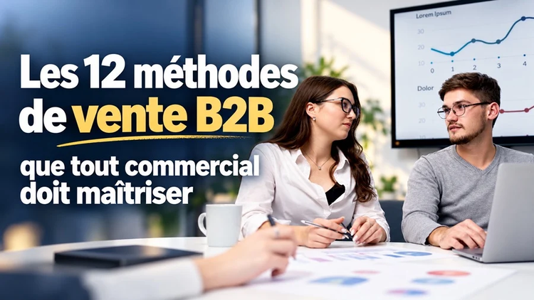 cover du contenu Les 12 méthodes de vente B2B que tout commercial doit maîtriser