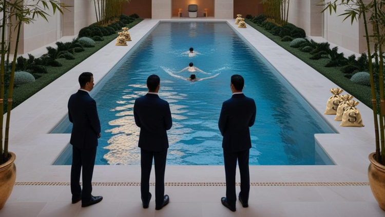 cover du contenu Les banquiers français nagent dans des millions