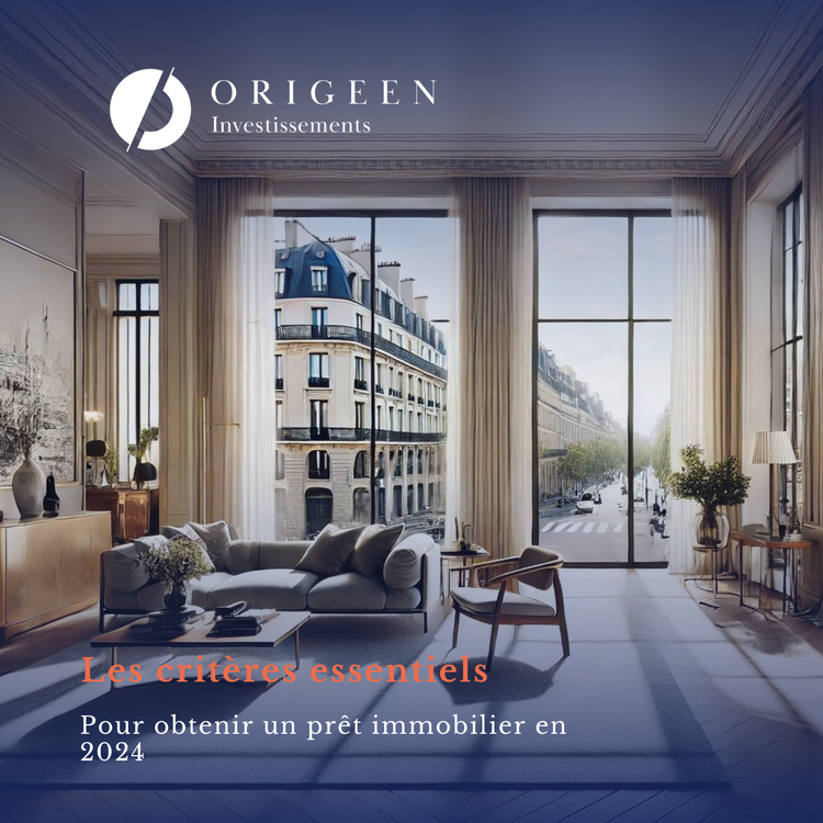 cover of content Les critères essentiels pour obtenir un prêt immobilier en 2024