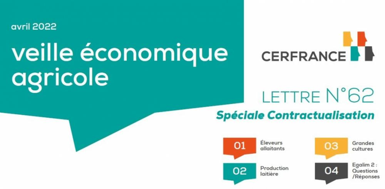 cover du contenu LETTRE DE VEILLE ÉCONOMIQUE AGRICOLE SPÉCIALE CONTRACTUALISATION