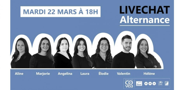 cover du contenu LiveChat - Alternance