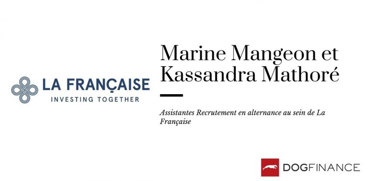 cover du contenu Marine Mangeon et Kassandra Mathoré, Assistantes Recrutement, vous présentent : "L'alternance au sein de La Française"
