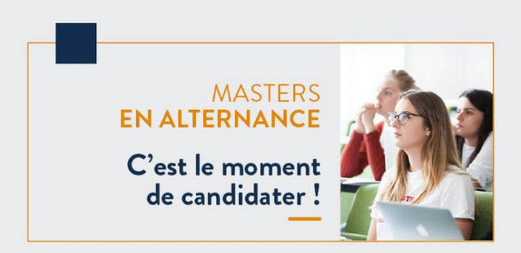 cover du contenu Masters en alternance : les candidatures sont ouvertes pour la rentrée de septembre 2026