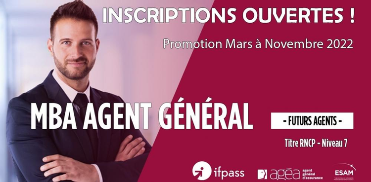 cover du contenu MBA Agent général d’assurance - Titre RNCP Niveau 7