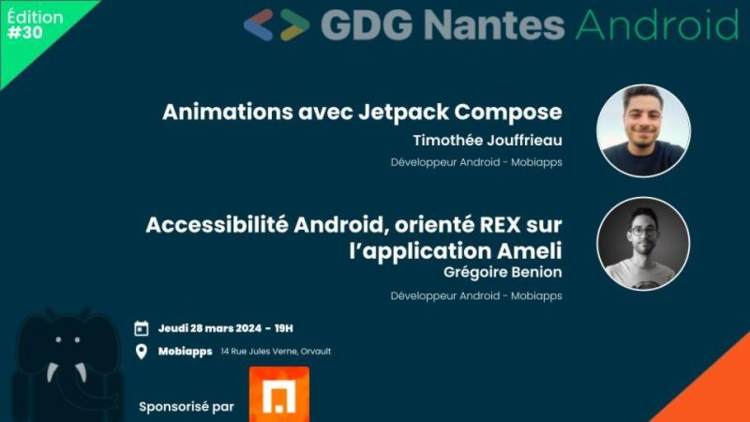 cover du contenu Meet Up GDG Nantes Android 