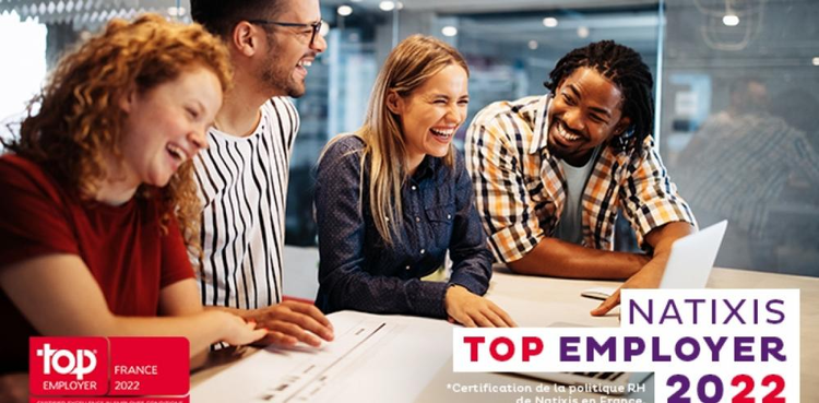 cover du contenu Natixis vient d'être désignée Top Employer pour la 6e année consécutive !