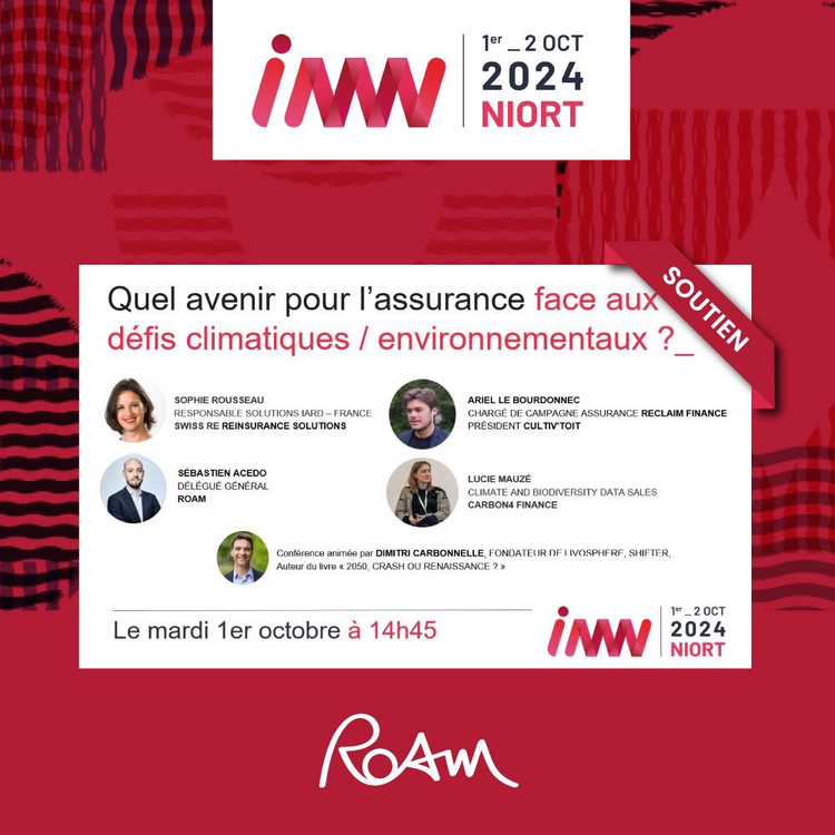 cover du contenu Ne manquez pas l'intervention de Sébastien Acedo, Délégué général de Roam, le 1er octobre au Salon INNN à Niort ! 