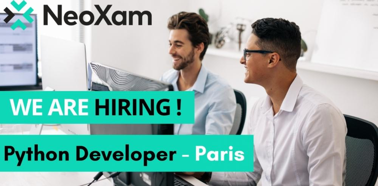 cover du contenu NeoXam is Hiring a Python Developer for its Office in Paris !