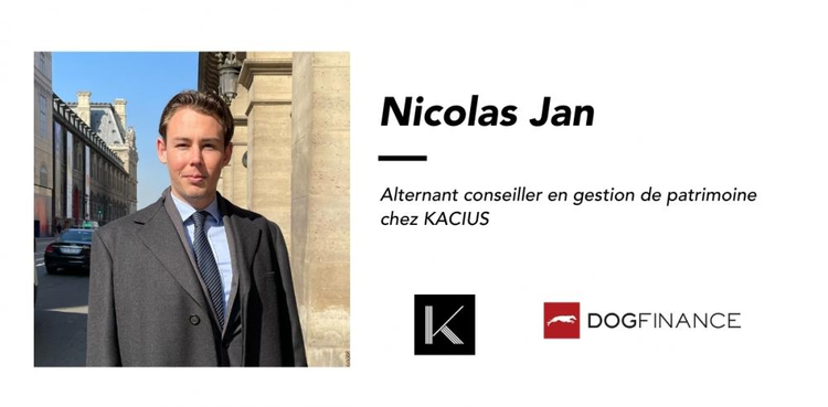 cover du contenu Nicolas Jan, Alternant conseiller en gestion de patrimoine chez KACIUS