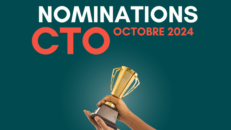 cover du contenu Nominations CTO Octobre 2024