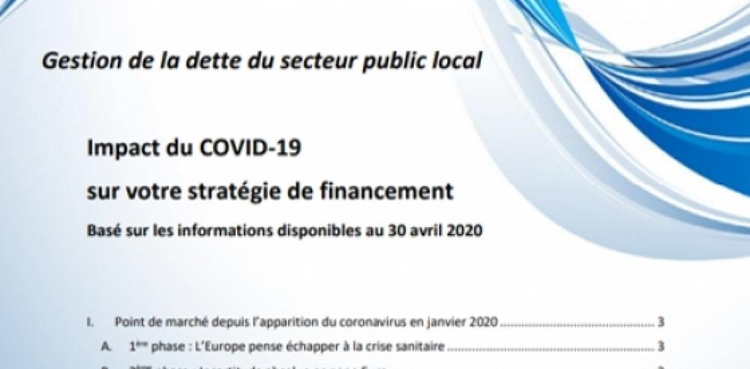 cover du contenu Note d'actualité TAELYS : Impact du COVID-19 sur la stratégie de financement du secteur public local