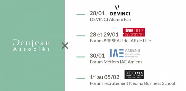 cover du contenu Notre présence dans des forums écoles cette semaine