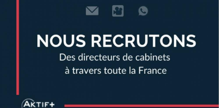 cover du contenu Nous recrutons des Directeurs de cabinets à travers toute la France