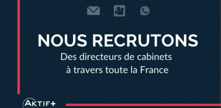cover du contenu Nous recrutons des Directeurs de cabinets à travers toute la France
