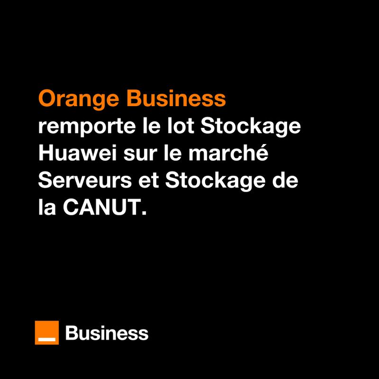 cover of content 🚀 Orange Business remporte le lot n°7 sur le marché Serveurs et Stockage de la CANUT !