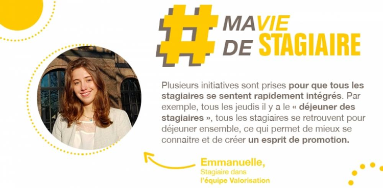 cover du contenu #PartageTonStage : Emmanuelle nous raconte son quotidien chez Bpifrance !