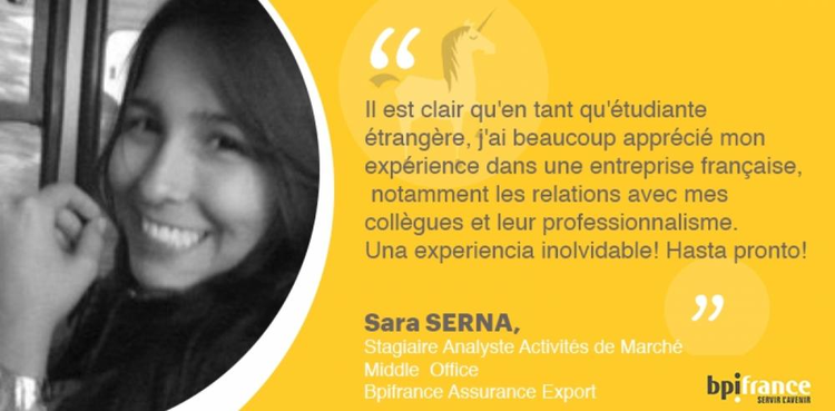 cover du contenu #PartageTonStage : Sara stagiaire dans l'équipe Middle Office Activités de Marché raconte son stage chez Bpifrance