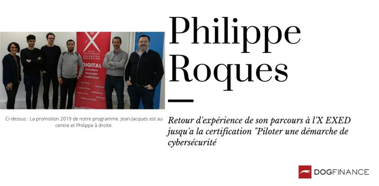 cover du contenu Philippe Roques revient sur sa certification au programme 'Sécurité des systèmes d'information' proposé par l'Ecole Polytechnique Executive Education