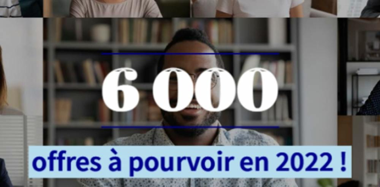 cover du contenu Plus de 6000 offres à pouvoir en 2022 rejoignez-nous !